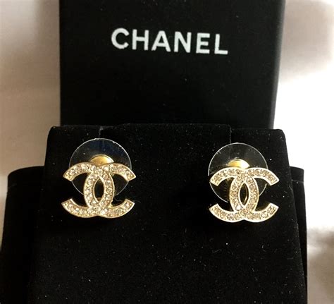 chanel classic stud earrings.